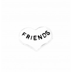 Friends Heart Silver
